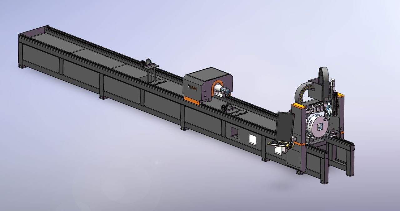 Projeto técnico de máquina TAVI para corte de tubos